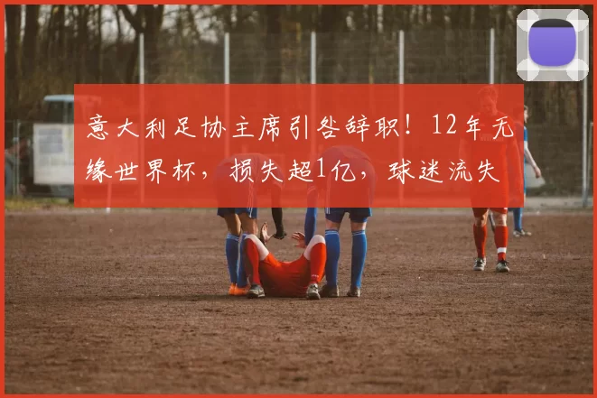 意大利足协主席引咎辞职！12年无缘世界杯，损失超1亿，球迷流失