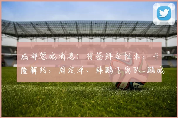 成都蓉城消息:将签拜合拉木,卡隆解约,周定洋、韩鹏飞离队_鹏城_赛季_深圳